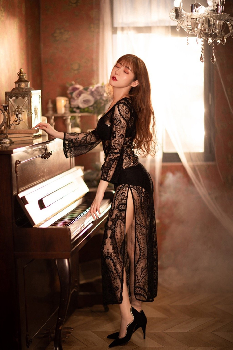 YY当红主播星妹妹性感写真照片第4张
