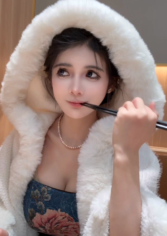 被人外网冒充牟利，狗头萝莉自嘲“女菩萨”，都2025年了吃点好的(图1)