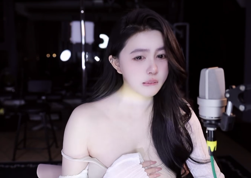 我“擦边”也是有原则的，女主播破防崩溃痛哭，无法满足大哥要求(图5)