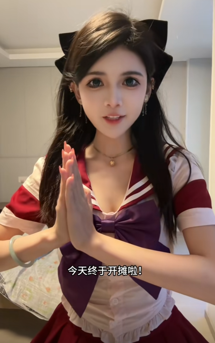 狗头萝莉要好起来了,宣布最后一天摆地摊,爆料已有夜市愿邀请她(图3) 狗头萝莉要好起来了,宣布最后一天摆地摊,爆料已有夜市愿邀请她(图3)