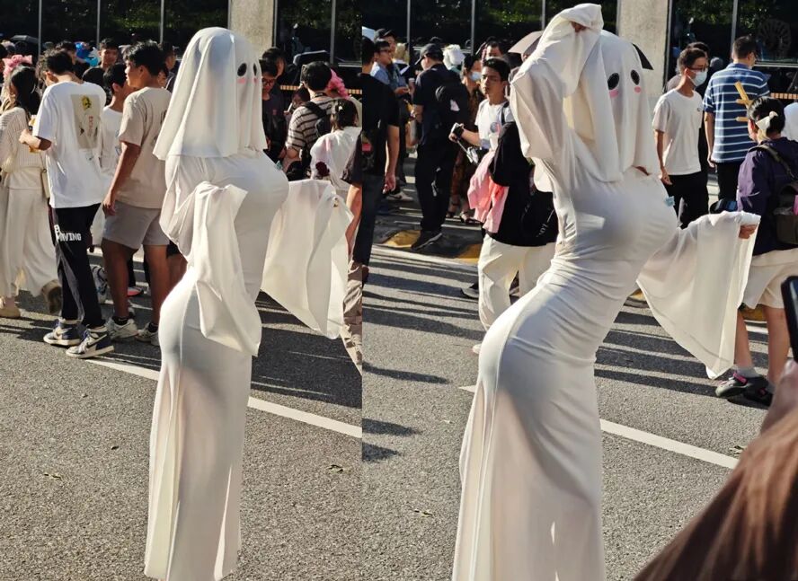 看的不是脸而是身材,“幽灵娘”cos爆火出圈,美女网红名利双收(图3) 看的不是脸而是身材,“幽灵娘”cos爆火出圈,美女网红名利双收(图3)