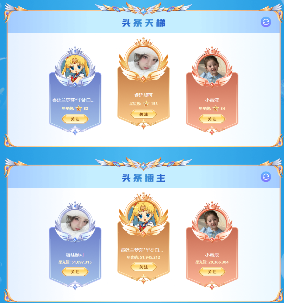 双电母暗自较量？YY夏季头条答谢会比拼，兰梦莎黑丝JK裙或再现(图1)