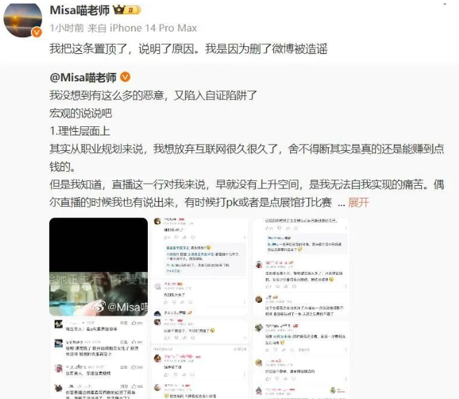 我就是擦边怎么了，女网红转型上岸遭网暴，回应没立人设没找正主(图3)