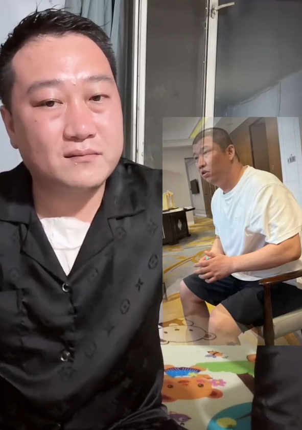 揣2亿退网也不干那事，二驴表态不会起诉徒弟，沈曼落泪：不敢对CP小丁付真心？(图1)